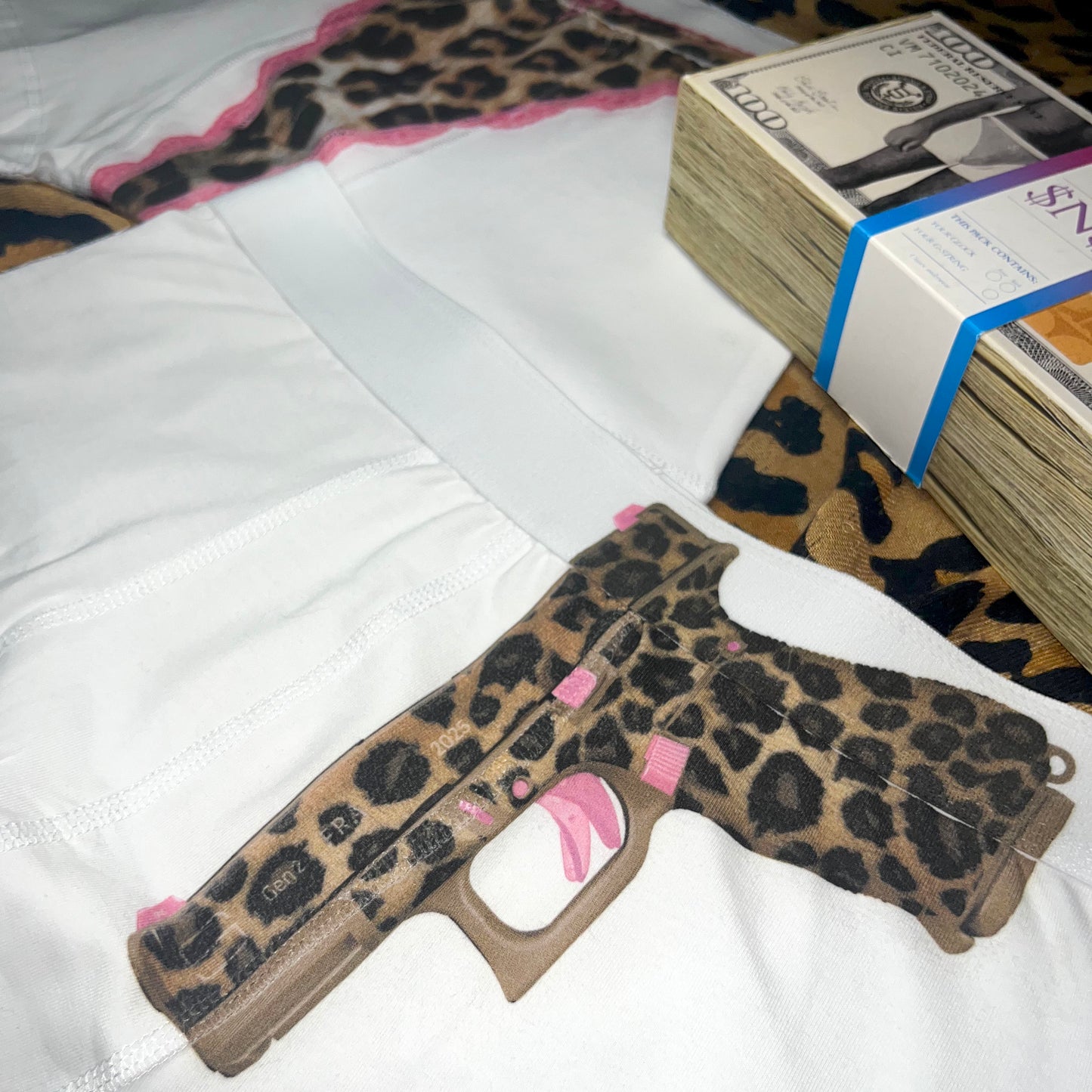 Leopard String n Strap Pack